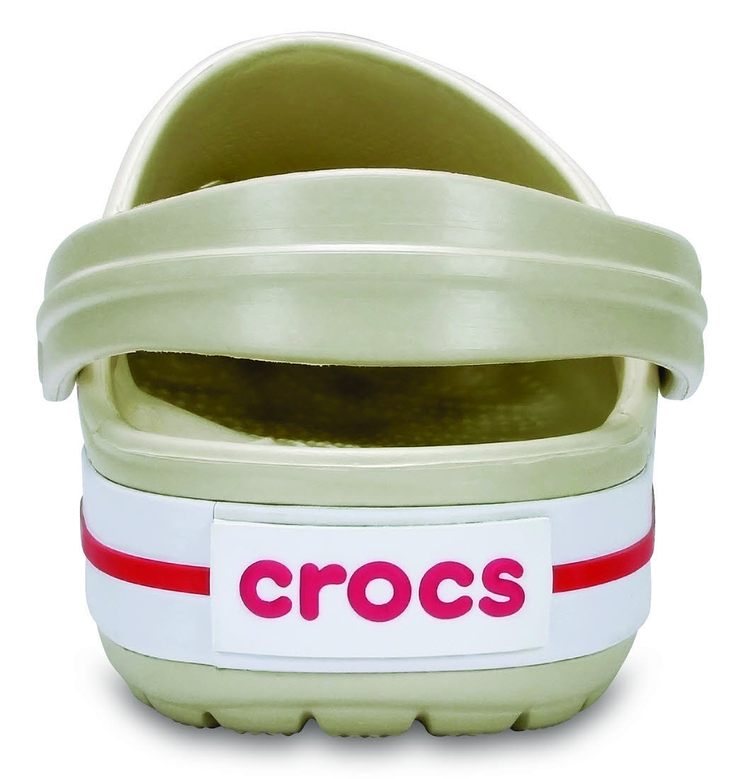 Crocs Crocband Clog Damen Sandale Gartenschuh grün