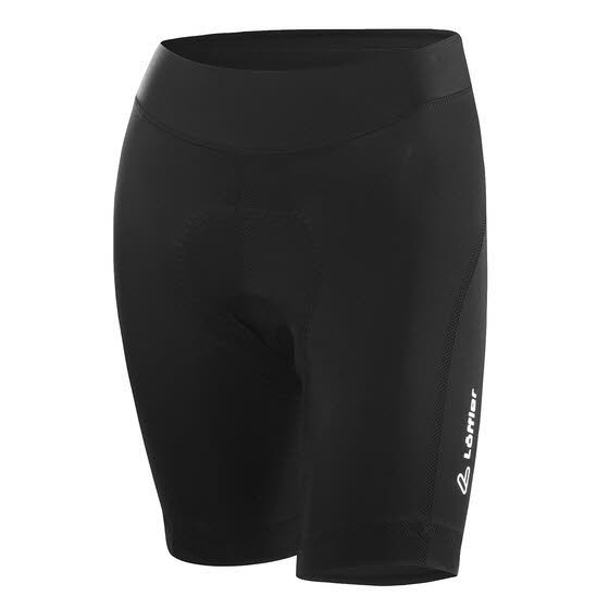 Löffler Bike Short Tights Hotbond Damen Radhose kurz Freizeit schwarz NEU