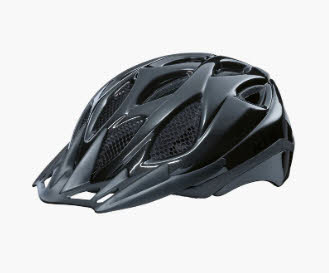 KED Tronus Herren Fahrradhelm Sturzhelm schwarz