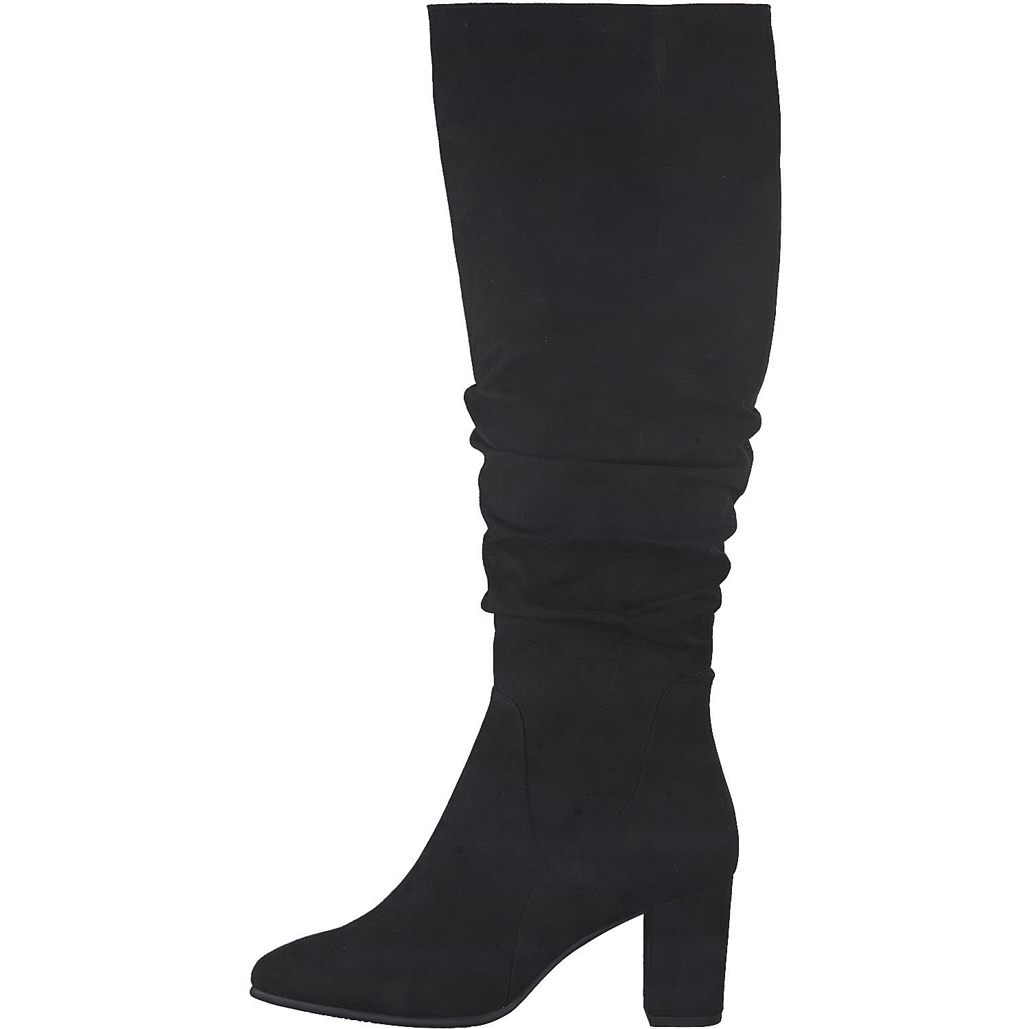 Marco Tozzi Stiefel Langschaftstiefel ungefüttert Modeschuhe Damen schwarz NEU