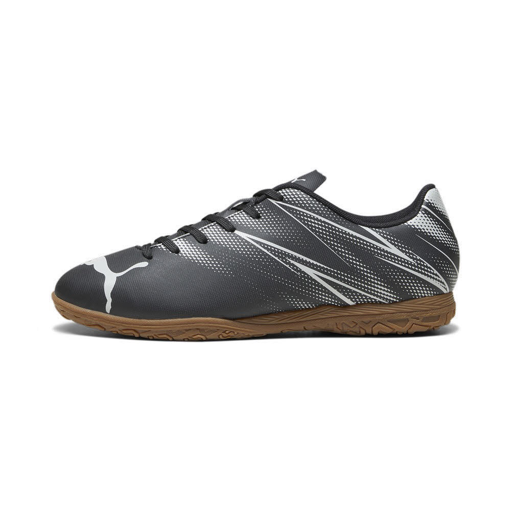 Puma ATTACANTO IT Herren Fußballschuhe Hallenschuhe schwarz/silber