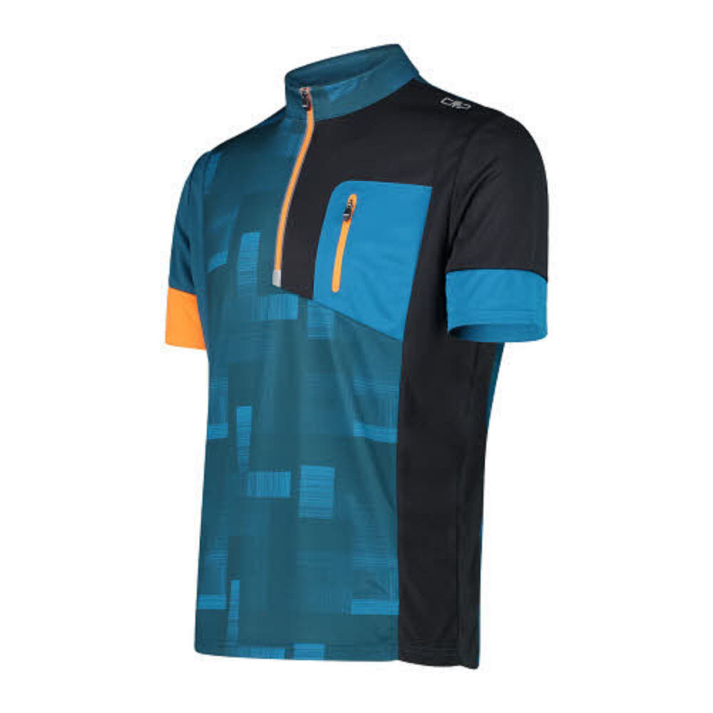 CMP Freebike Herren T-Shirt Radsport Trikot Blau