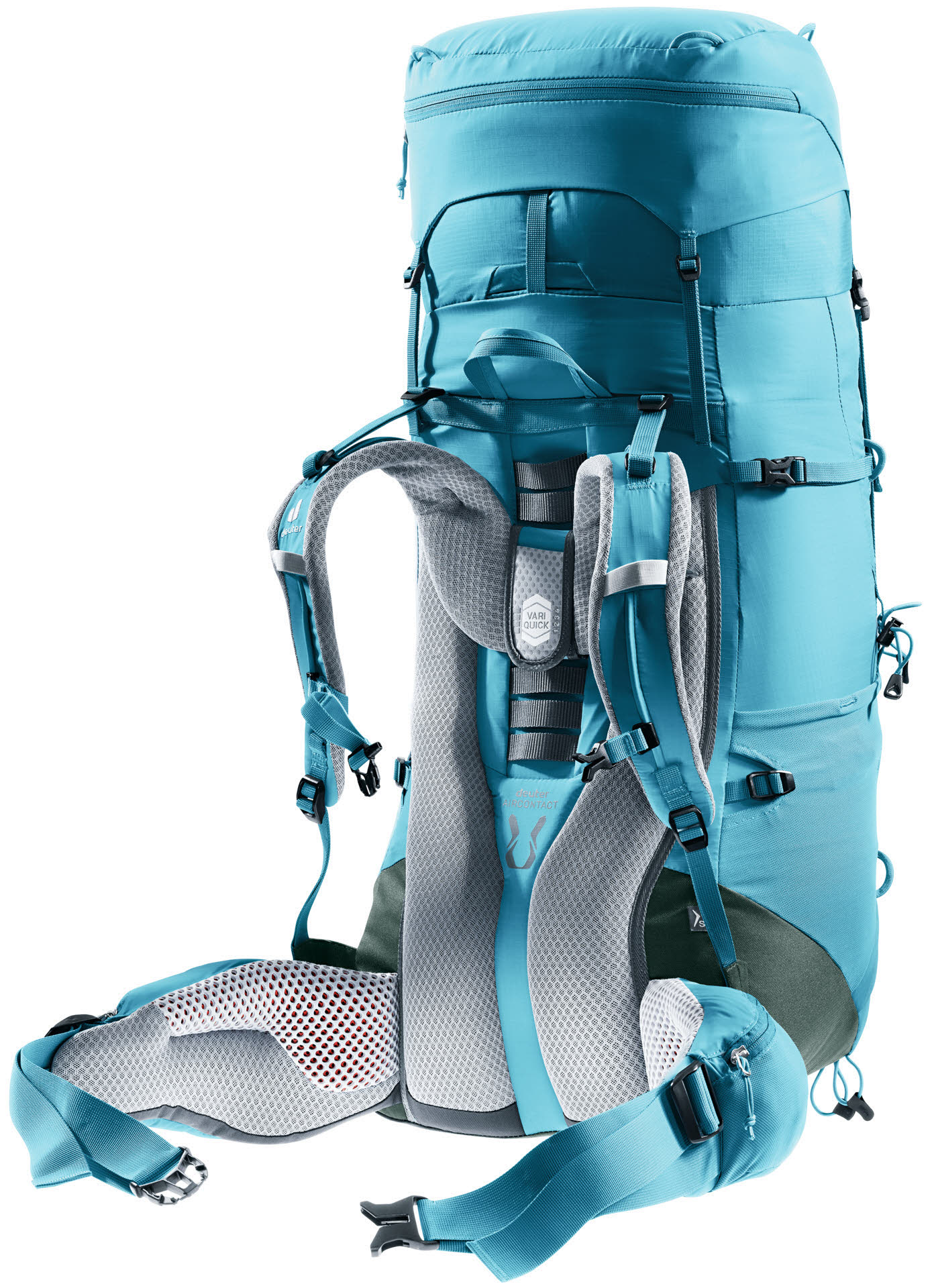 Deuter Aircontact Lite 45 + 10 SL Unisex Rucksack Wanderrucksack Trekkingrucksack blau