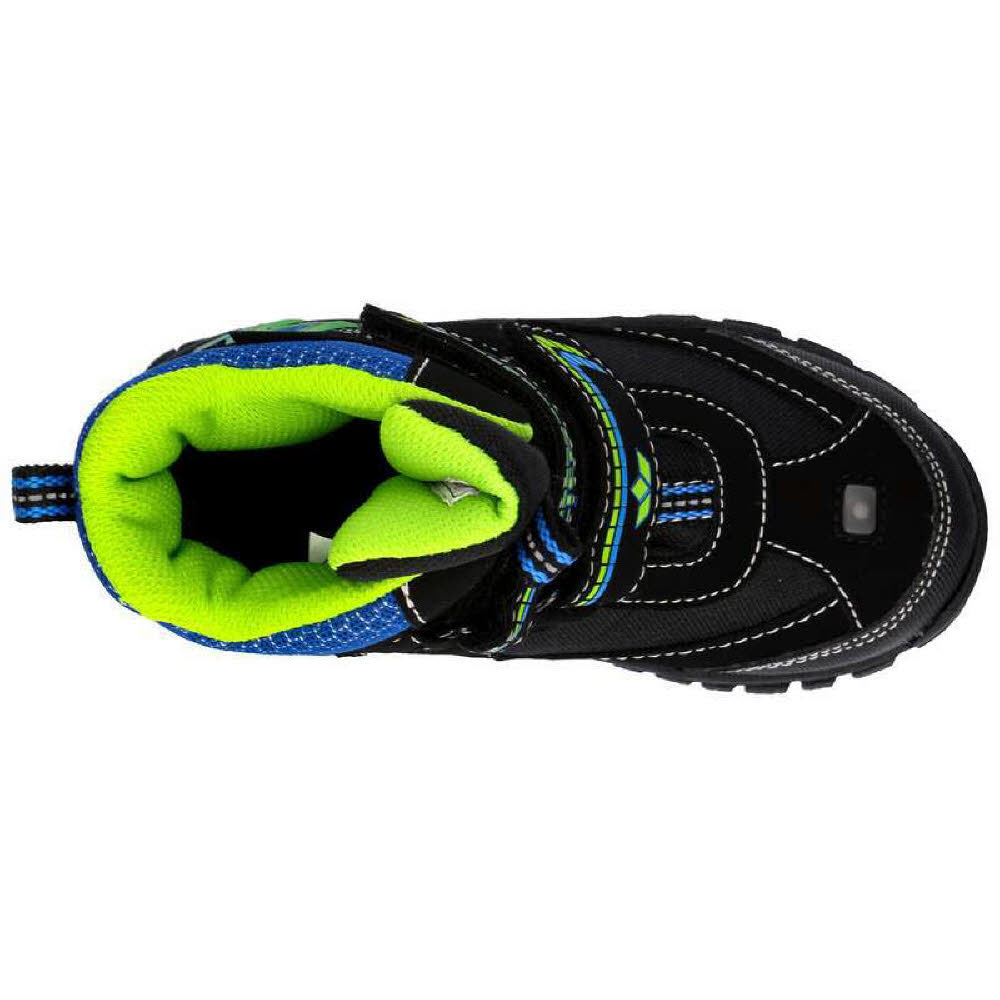 LICO Snowboot Glint V Blinky Wasserdicht Atmungsaktiv mit Warmfutter Kinder grau