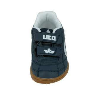 Lico Bernie Jungen Slipper Klettverschluss blau