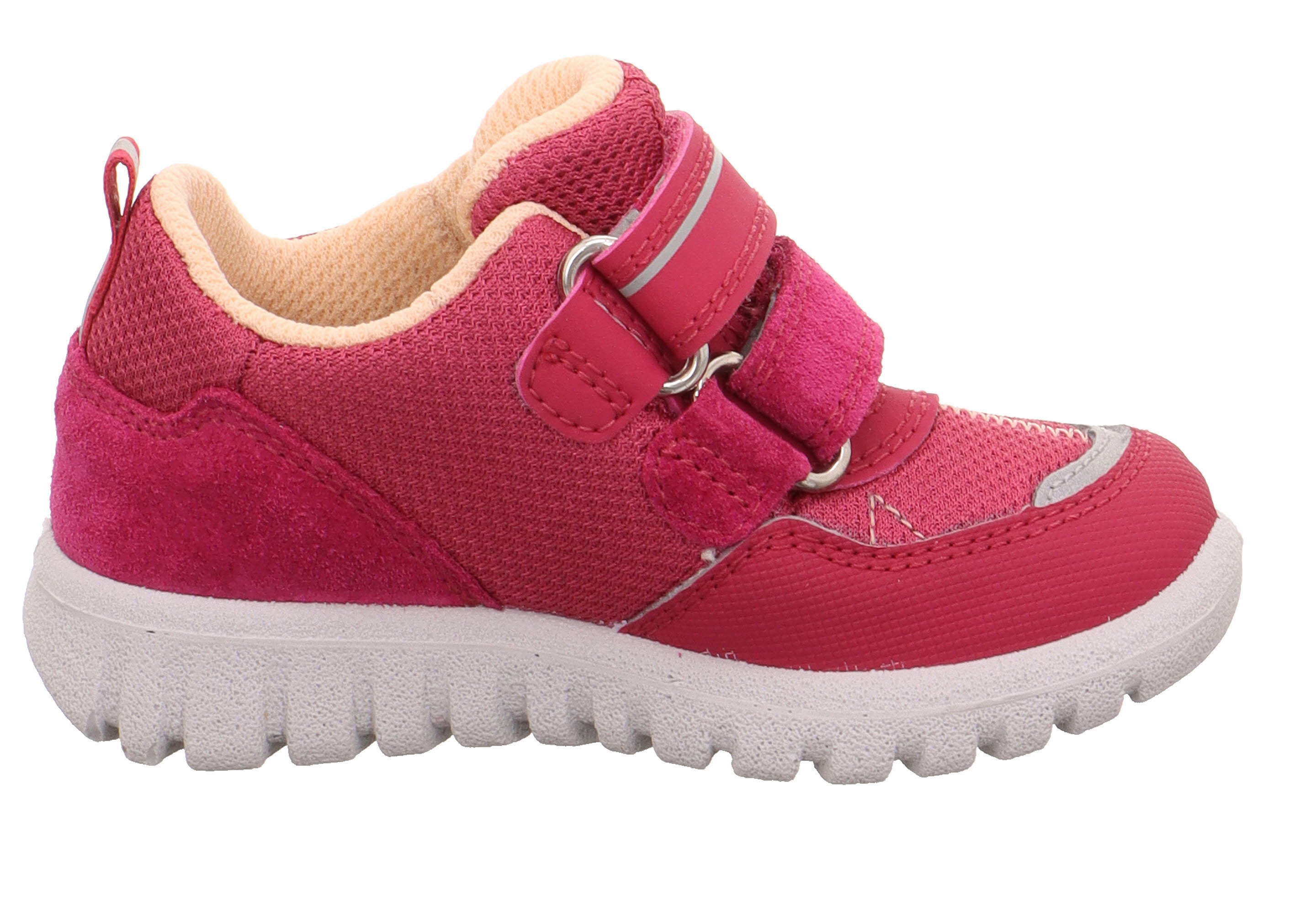 Superfit Sport7 Mini Mädchen Sneaker Klettverschluss-Schuh rot