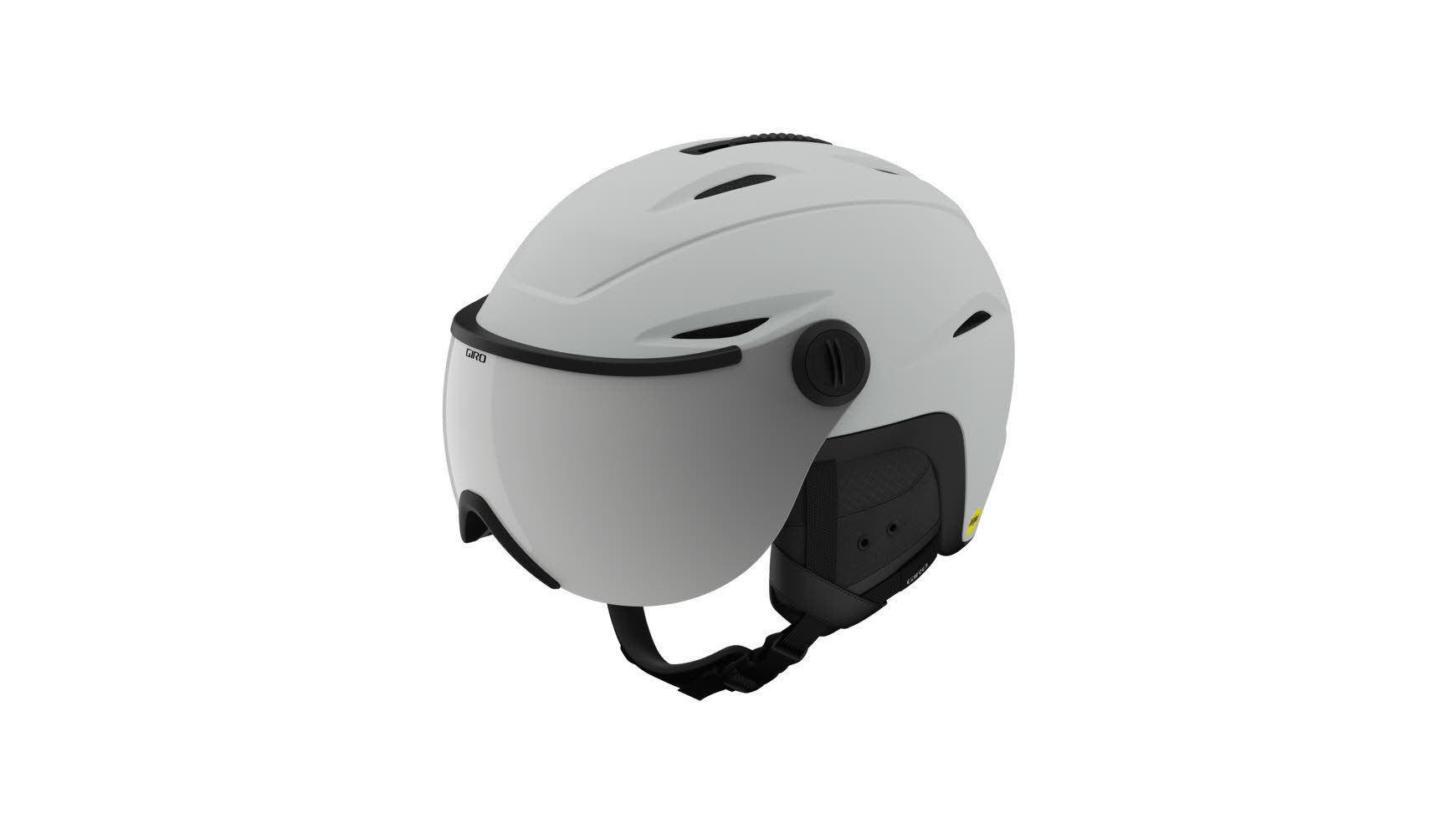 Giro S VUE MIPS Skihelm mit Visier unisex hellgrau