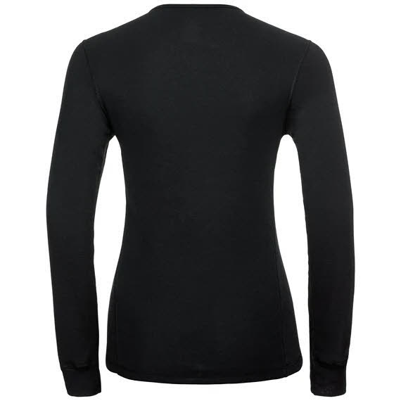 Odlo Active warm Funktionsunterwäsche Damen Langarmshirt Midlayer schwarz