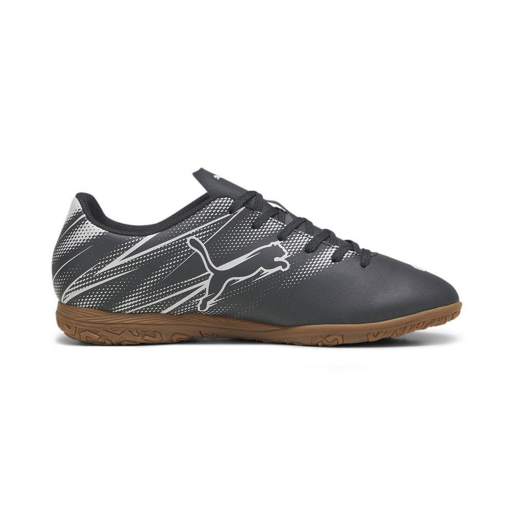 Puma ATTACANTO IT Herren Fußballschuhe Hallenschuhe schwarz/silber