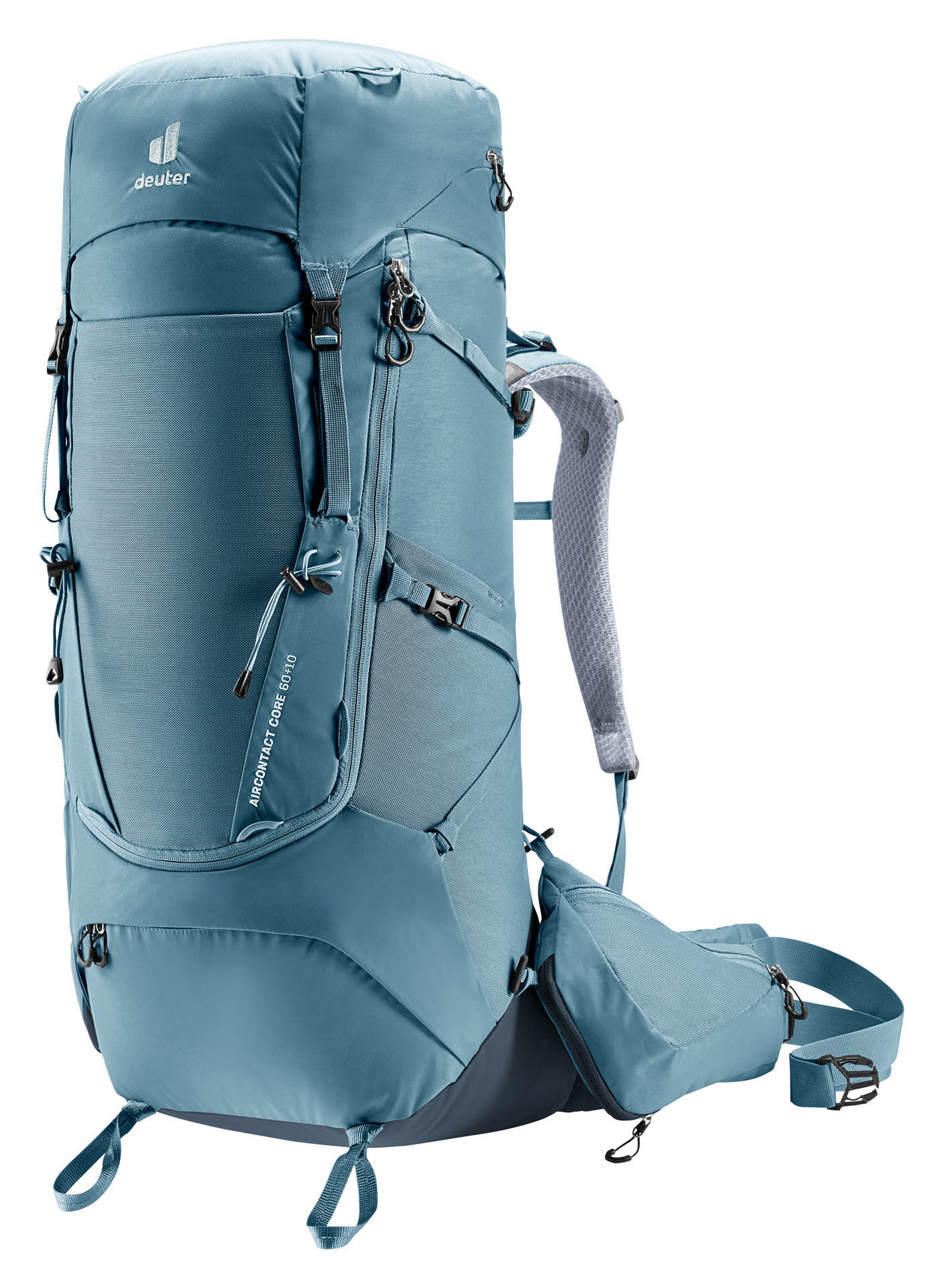 Deuter Aircontact Core 60+10 Unisex Rucksack Wanderrucksack Trekkingrucksack blau