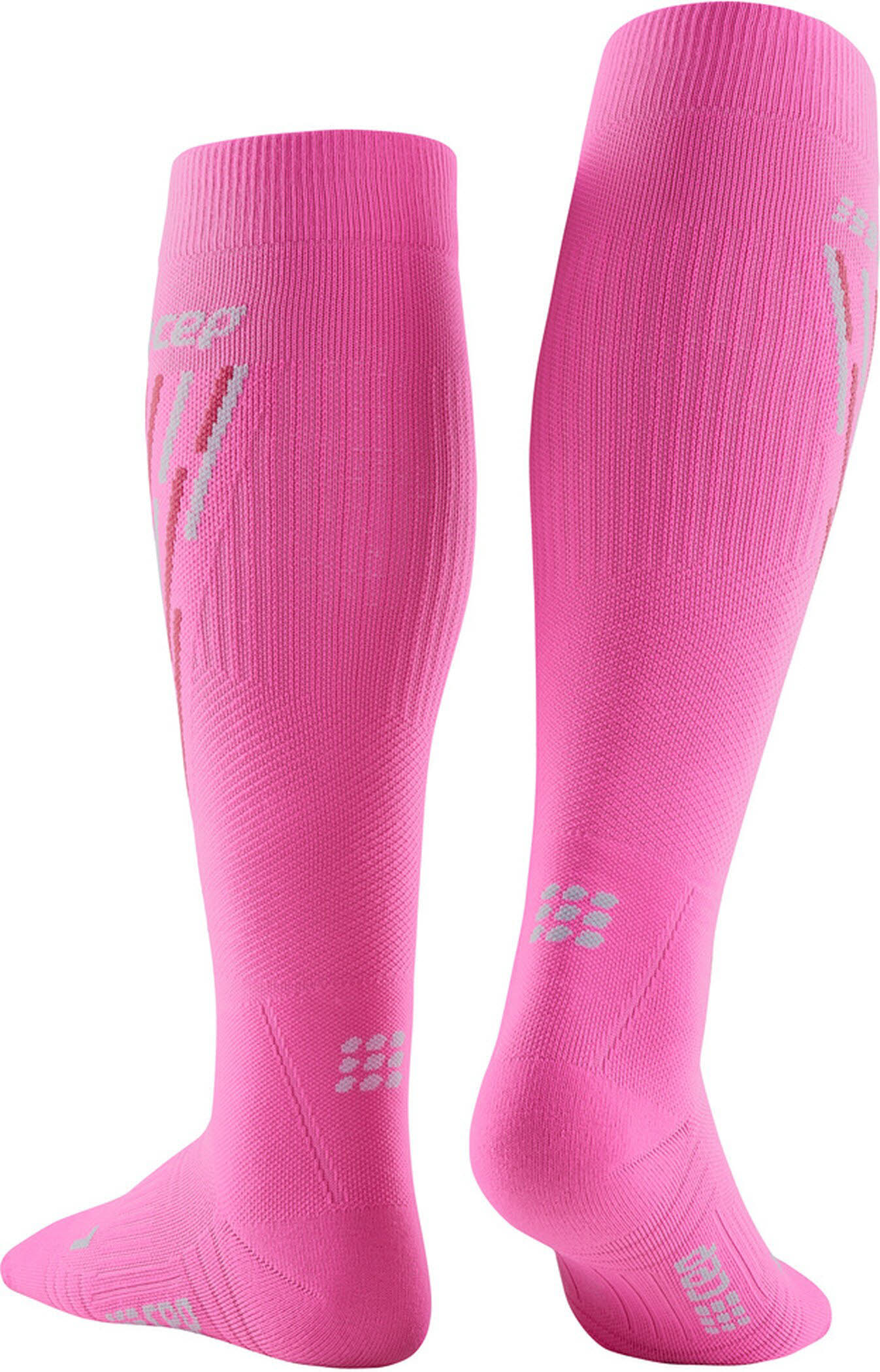 cep Ski thermo Damen Skisocken Kompression Funktion rosa