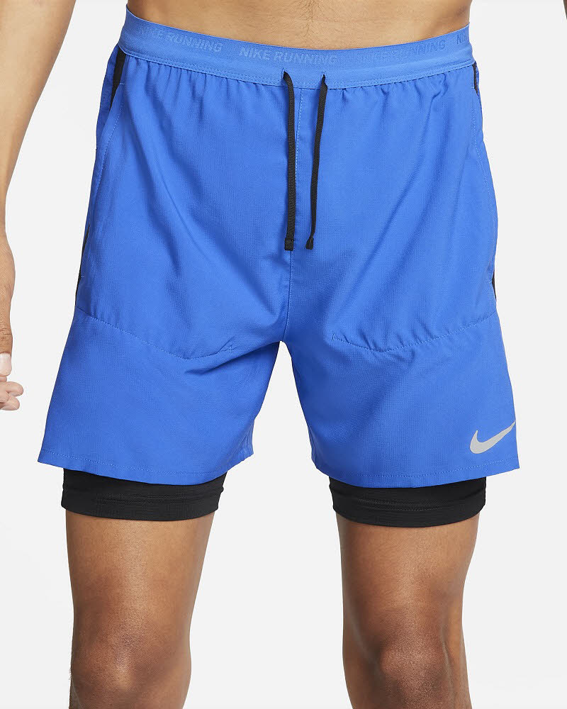 NIKE DRI-FIT STRIDE MEN"S 7 HY Herren Shorts Laufhose blau