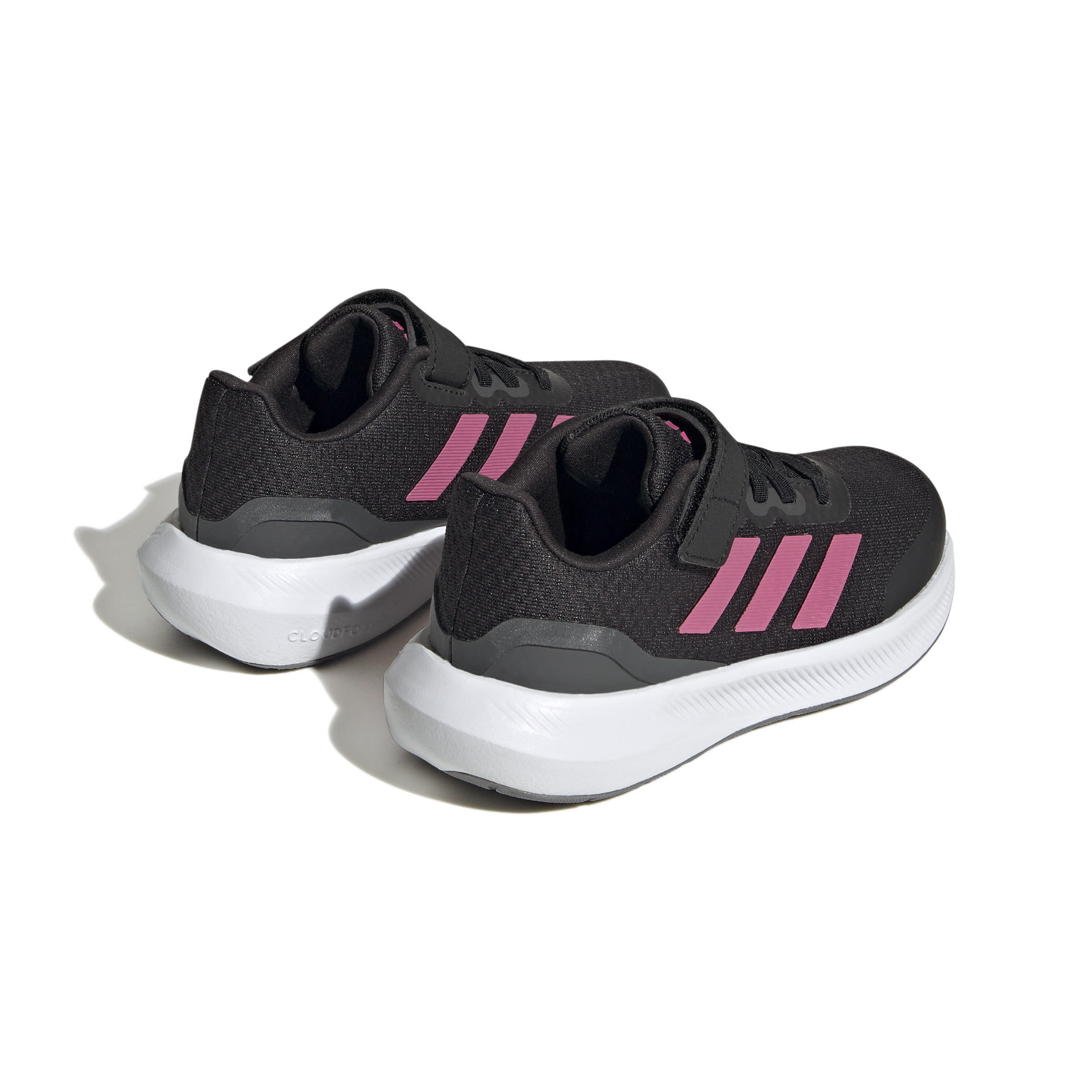 adidas RunFalcon 3.0 Elastic Lace Top Strap Mädchen Sneaker Sportschuhe Laufschuhe schwarz