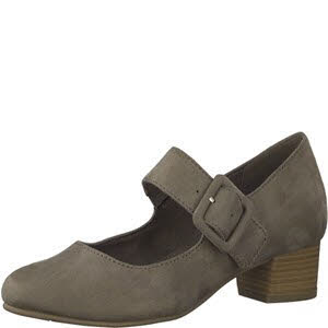 Jana Pumps Modeschuh Damen grau