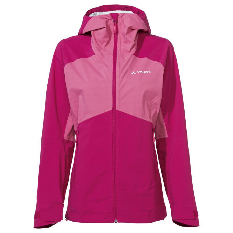 Vaude Simony IV 2,5-Lagen Regenjacke Damen Outdoorjacke Wanderjacke pink