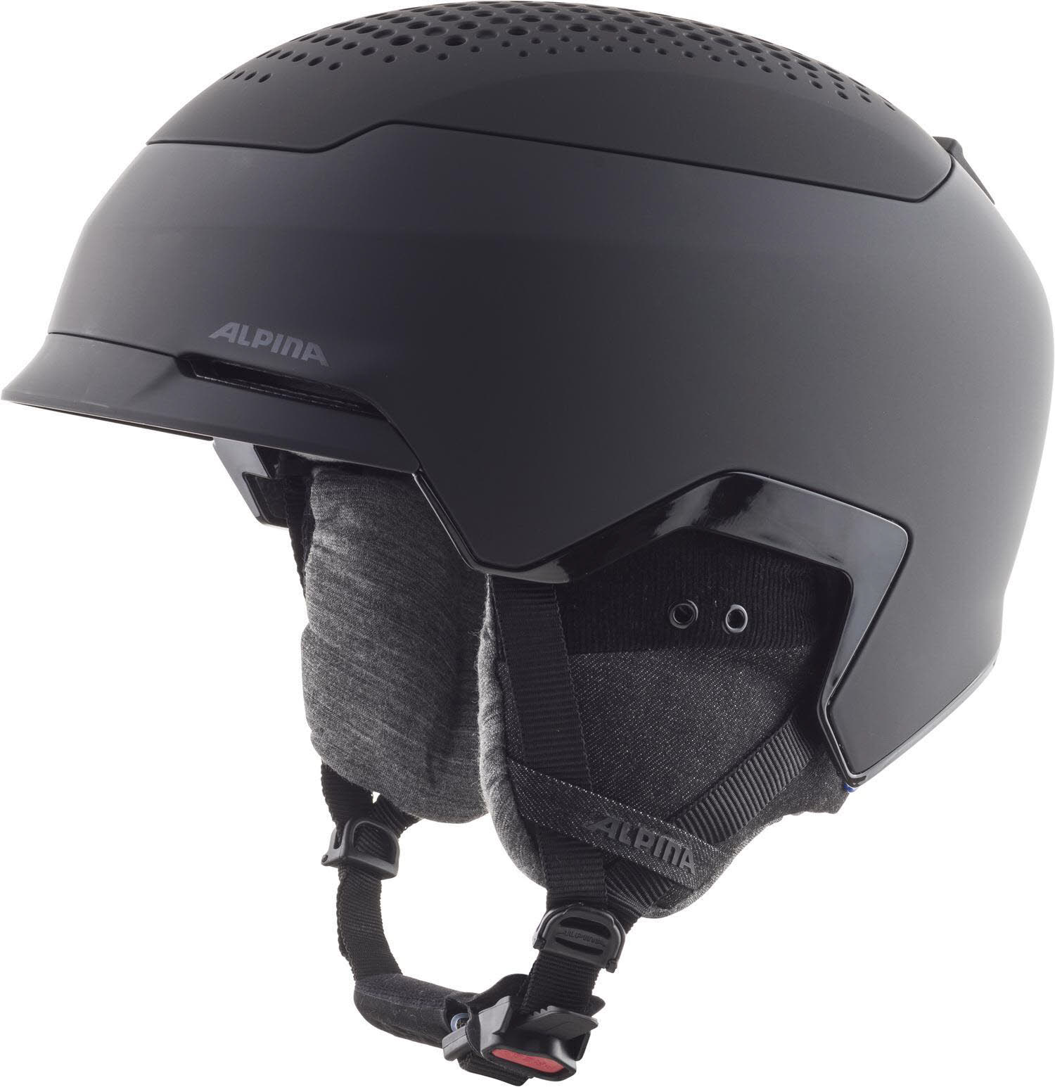 Alpina Gems Herren Skihelm Freeride-Helm schwarz