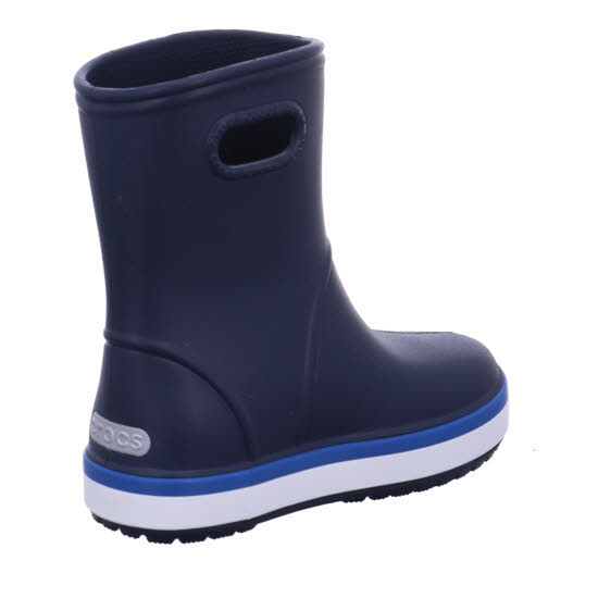 CROCS Crocband Gummistiefel ungefüttert Jungen Regenstiefel Outdoor Blau NEU