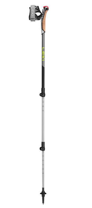 Leki Traveller Alu Unisex Nordic Walking Stöcke schwarz