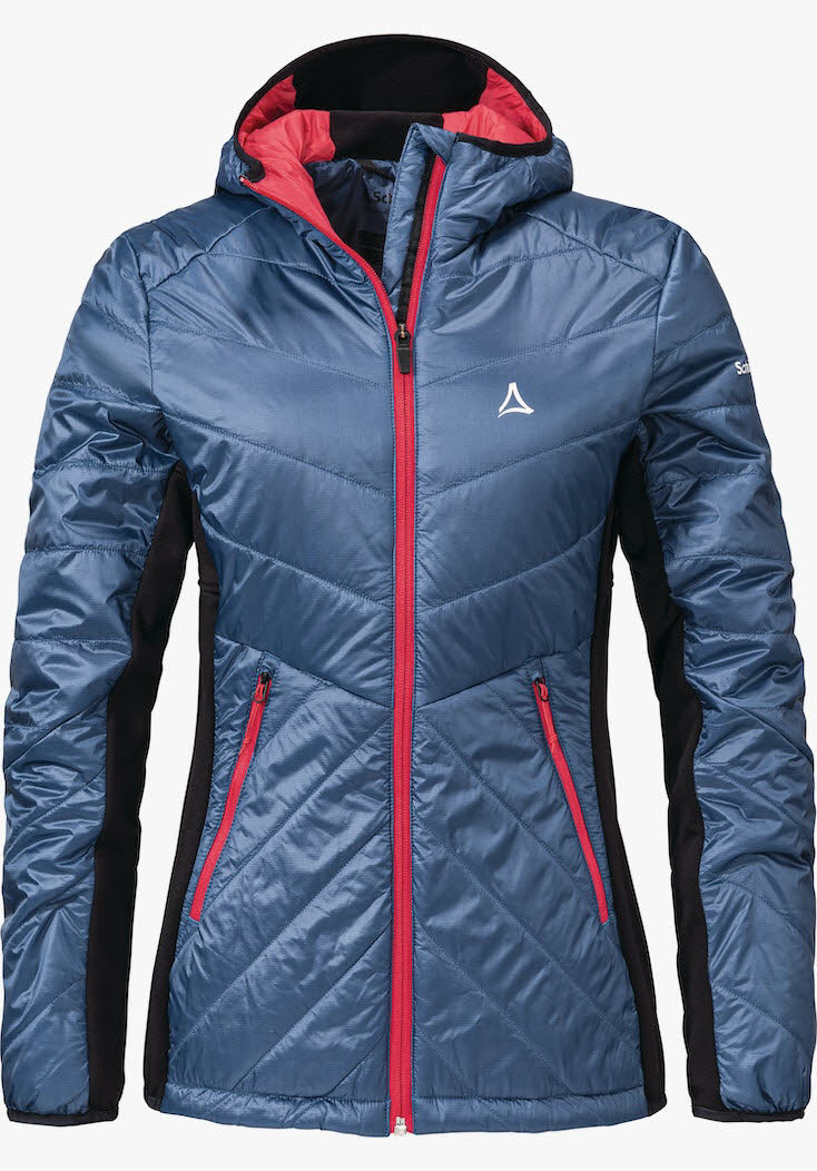 Schöffel DA Hybrid Jacket Stams L Damen Daunenjacke Isolationsjacke blau NEU