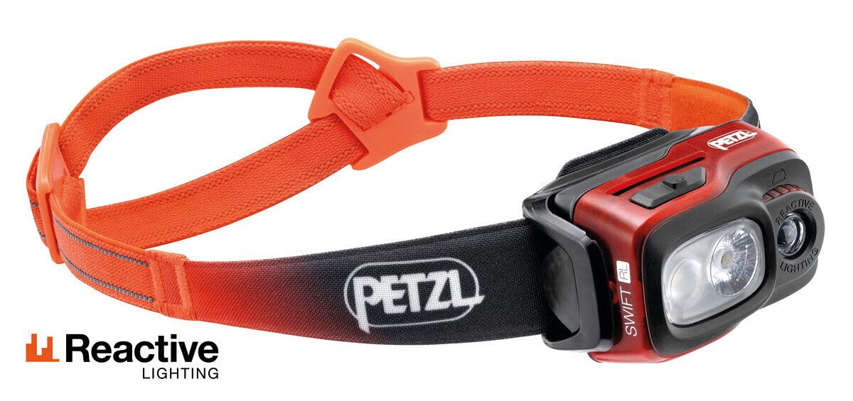 Petzl Swift RL Unisex Stirnlampe orange