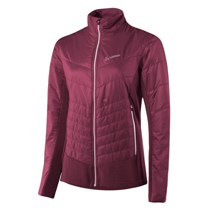 Löffler Hybridjacket Damen Langlaufjacke Wintersportjacke lila