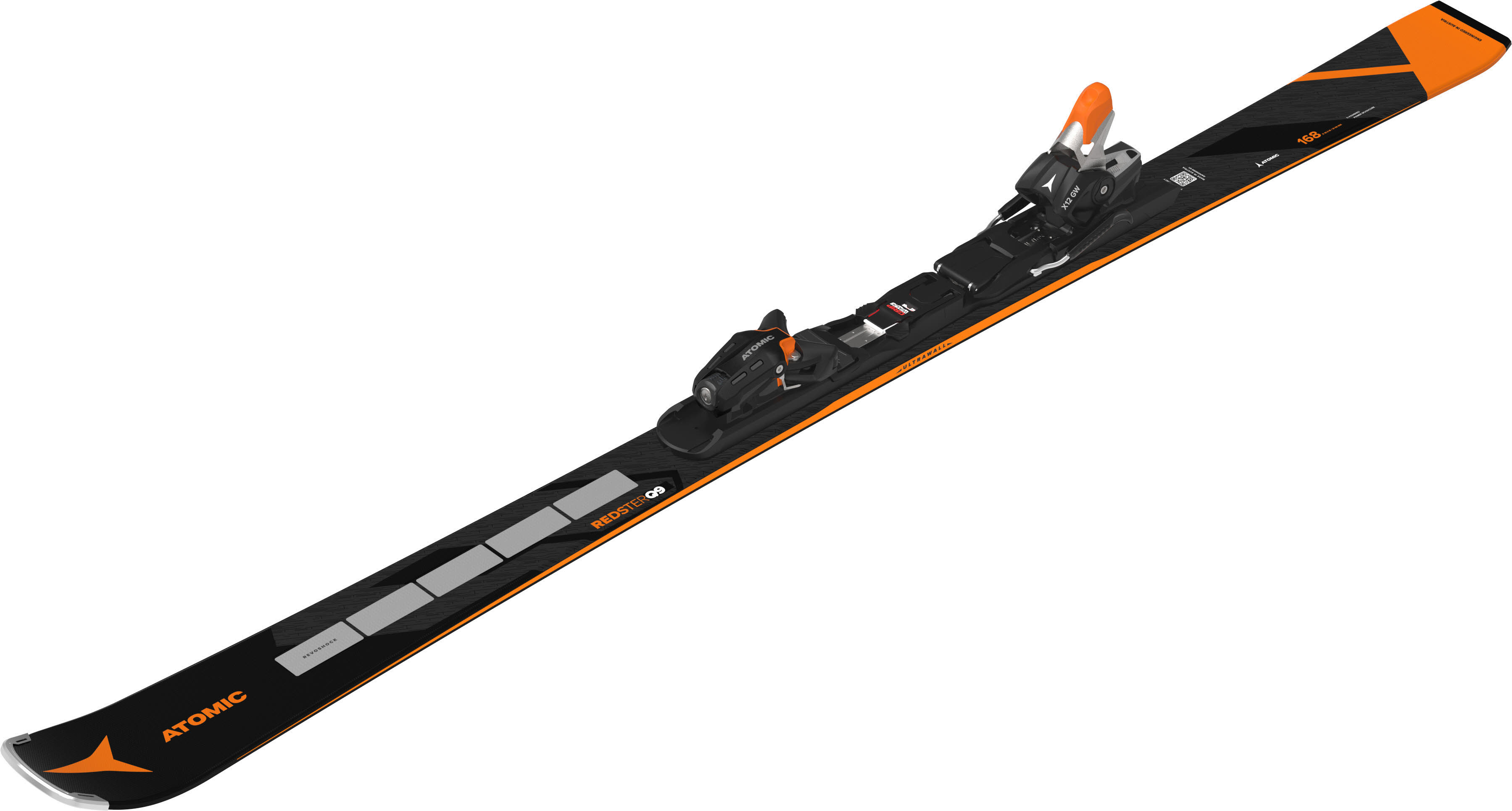 Atomic REDSTER Q9 RVSK S + X12 GW Allmountain Ski Experten 24/25 schwarz/orange