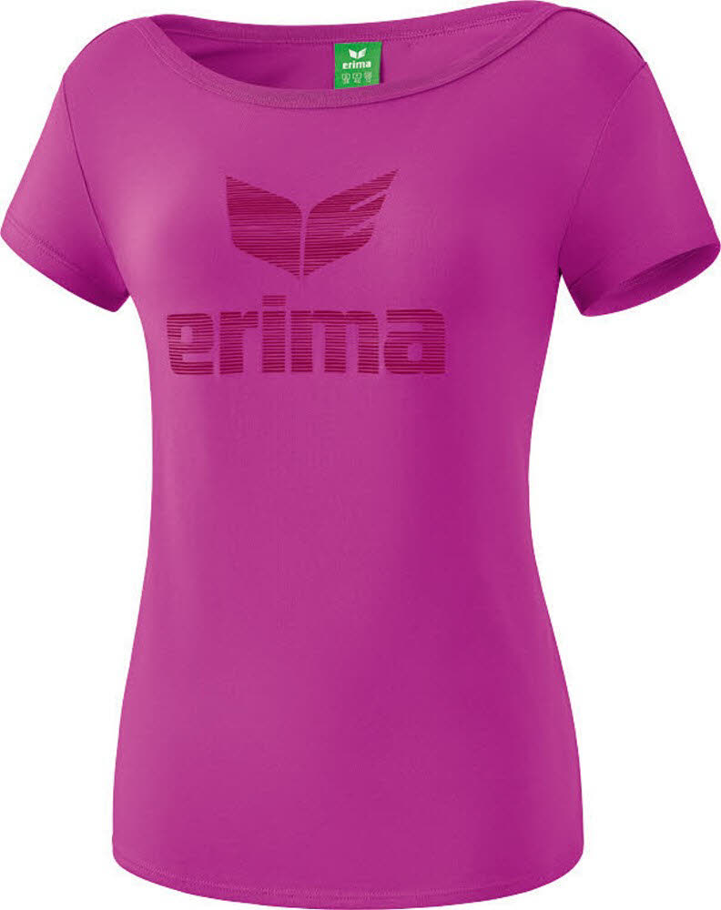 erima ESSENTIALS T-Shirt Mädchen Sportshirt Trainingsshirt pink NEU