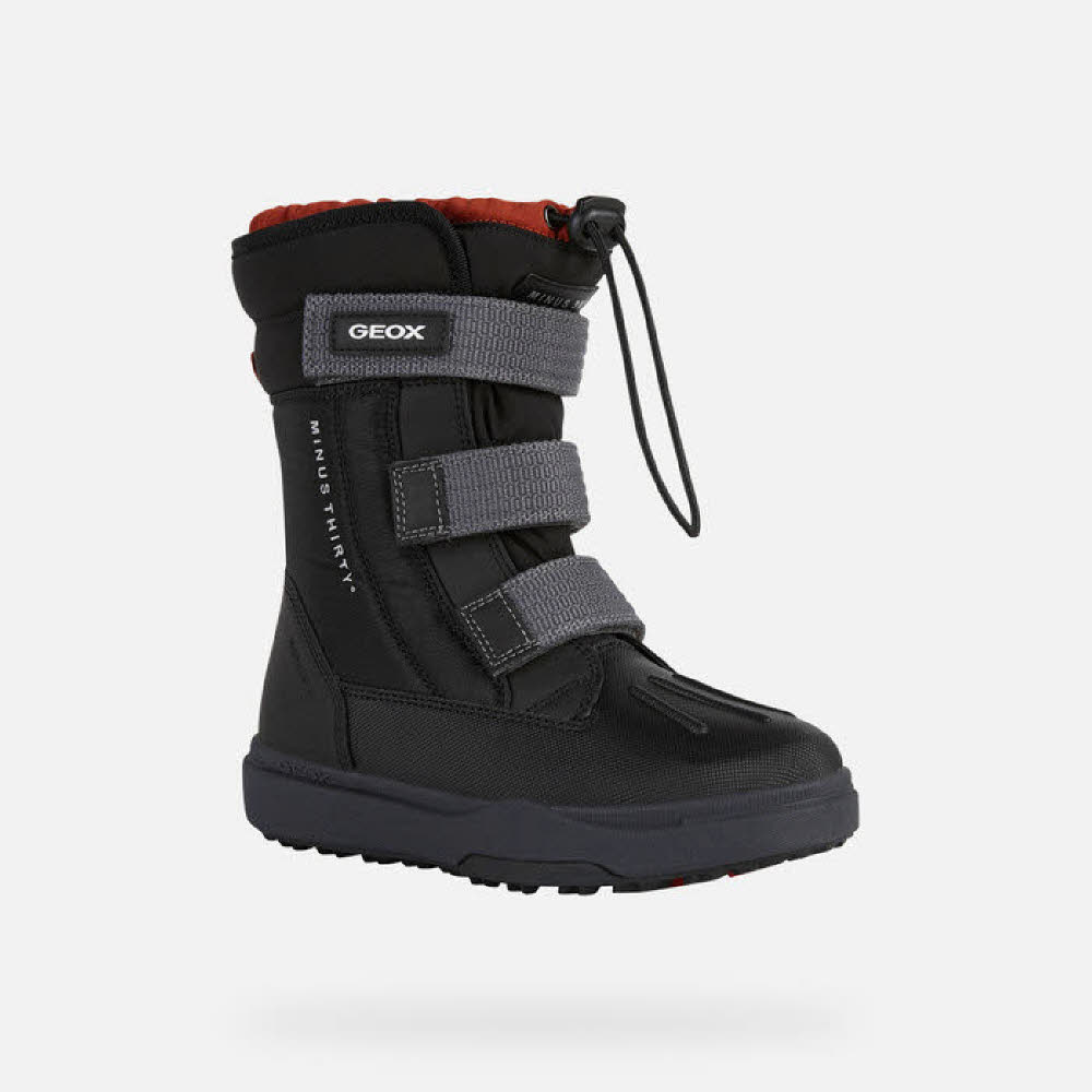 Geox Bunshee Jungen Outdoorboots Schwarz