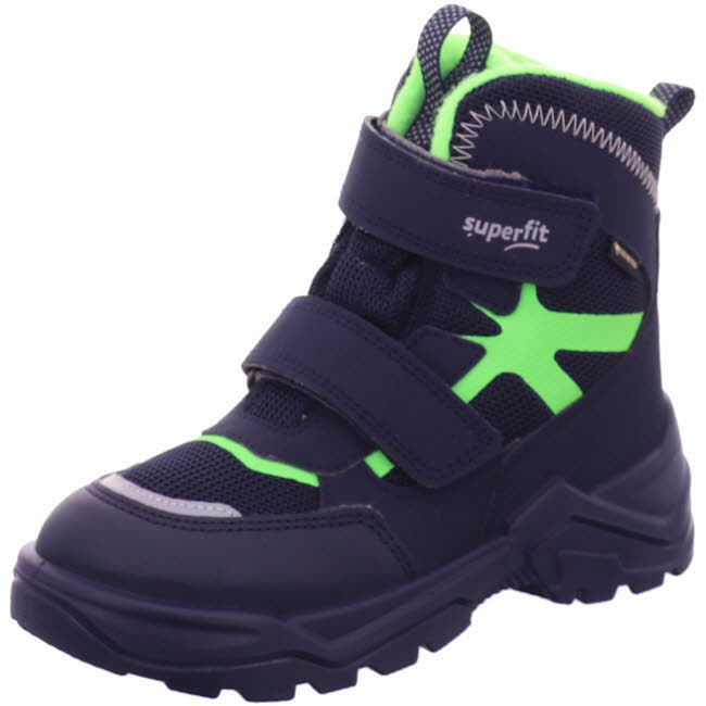 Superfit Klettstiefel Jungen Outdoorschuhe Stiefel schwarz