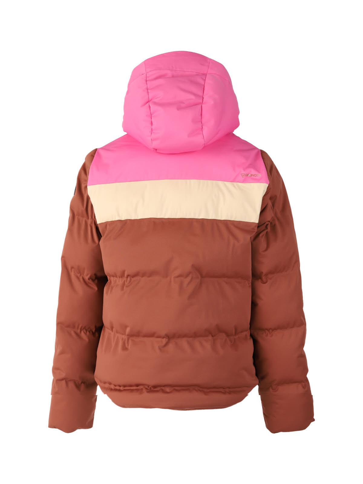 Brunotti Niagona Damen Puffer Skijacke Wintersportjacke Braun