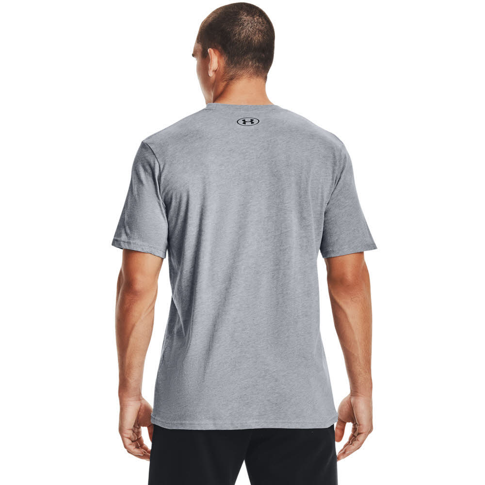 Under Armour Sportstyle Left Chest Logo Herren T-Shirt grau