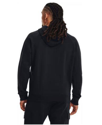 Under Armour Rival Fleece Herren Hoodie Kapuzenpullover schwarz