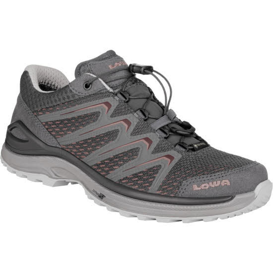 Lowa Maddox GTX Low WS Trekkingschuhe Wanderschuhe Gore-Tex Outdoor Damen grau