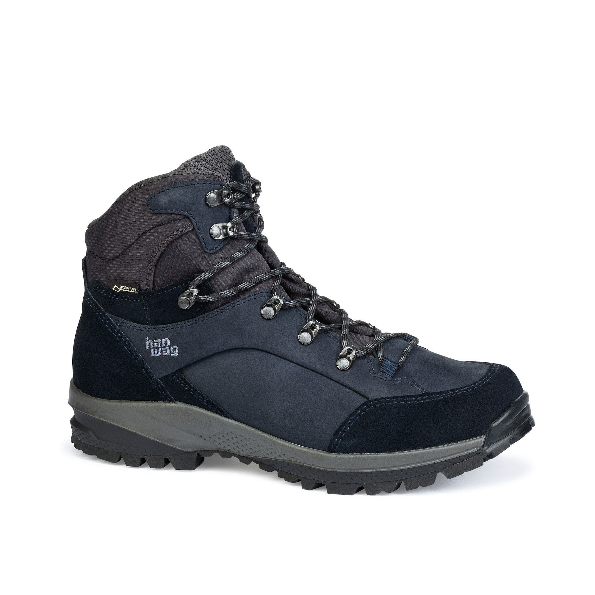 Hanwag Banks SF Extra Lady GTX Trekkingschuhe High Wanderschuhe Gore-Tex wasserdicht Damen blau