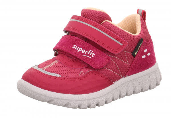 Superfit Sport7 Mini Mädchen Sneaker Klettverschluss-Schuh rot