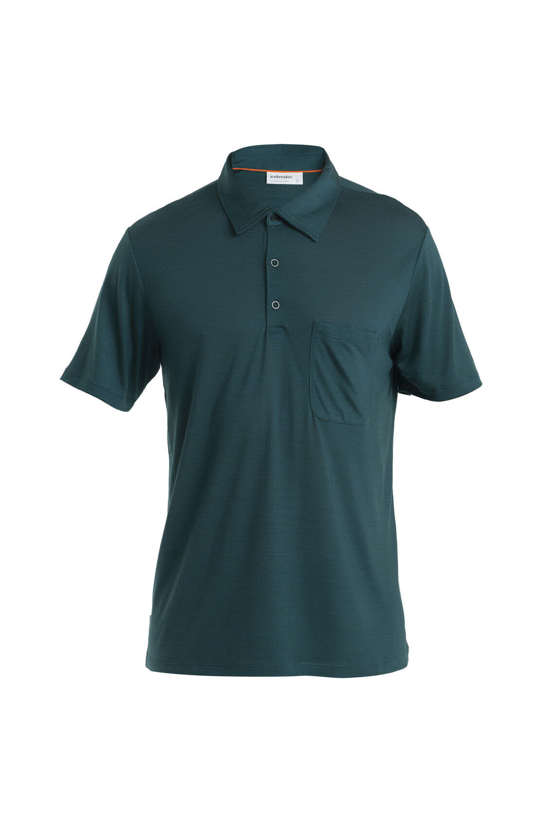 Icebreaker Merinomix Drayden Herren Polo Poloshirt grün