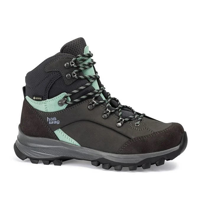 Hanwag Alta Bunion II Lady GTX Wandern Komfort Damen Grau NEU