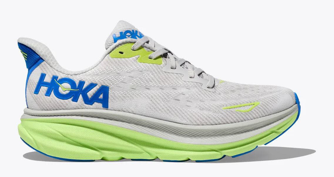 Hoka CLIFTON 9 Herren Laufschuhe Joggingschuhe weiß