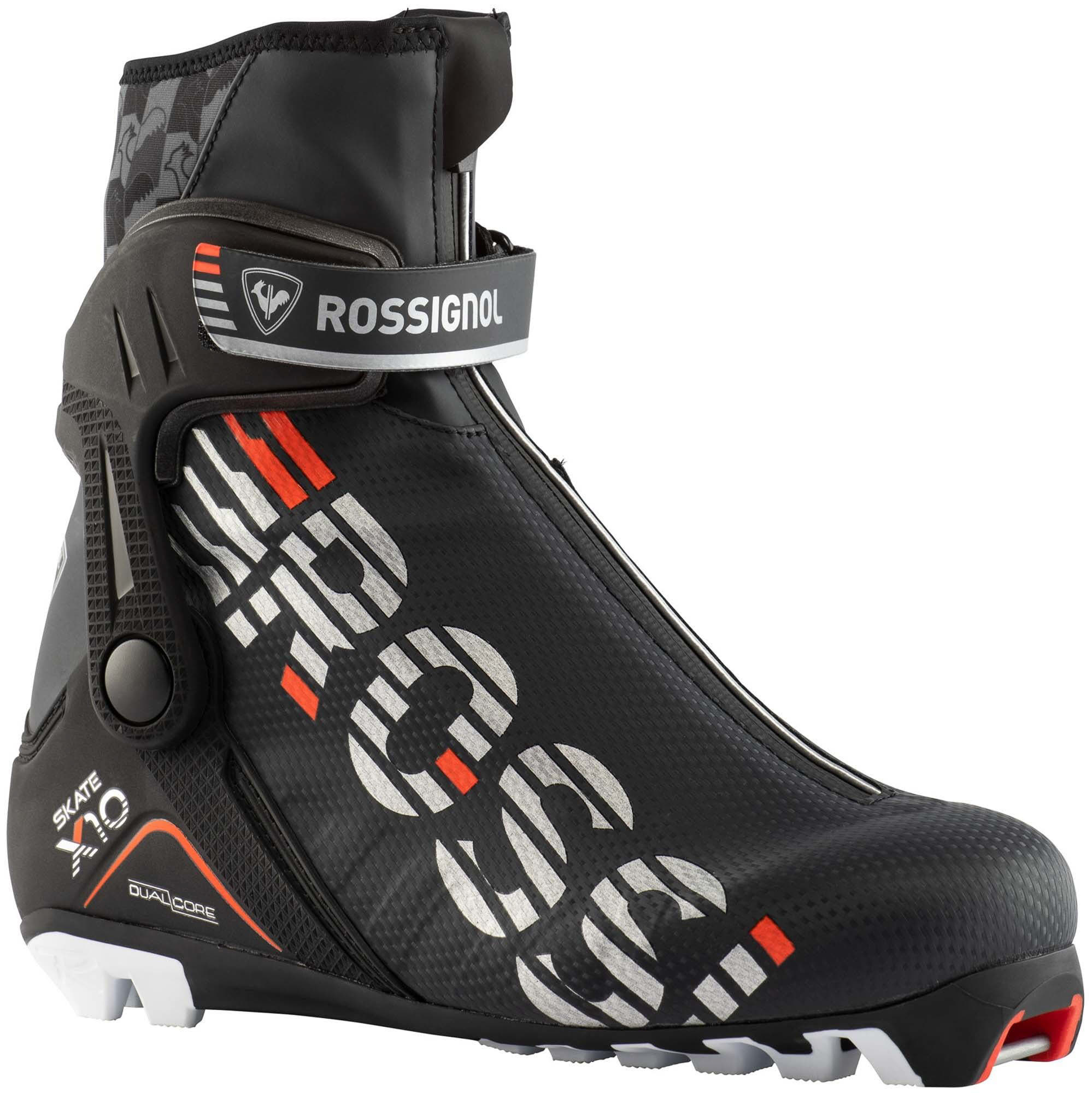 Rossignol X-10 Skate Skatingschuh Langlaufschuh Damen schwarz NEU