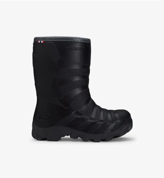 Viking Ultra 2.0 Kinder Winterstiefel Gummistiefel gefüttert schwarz