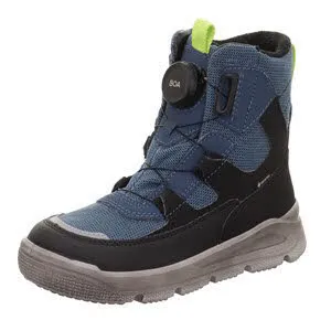 Superfit MARS Winterstiefel gefüttert Outdoorschuhe Kinder blau/schwarz