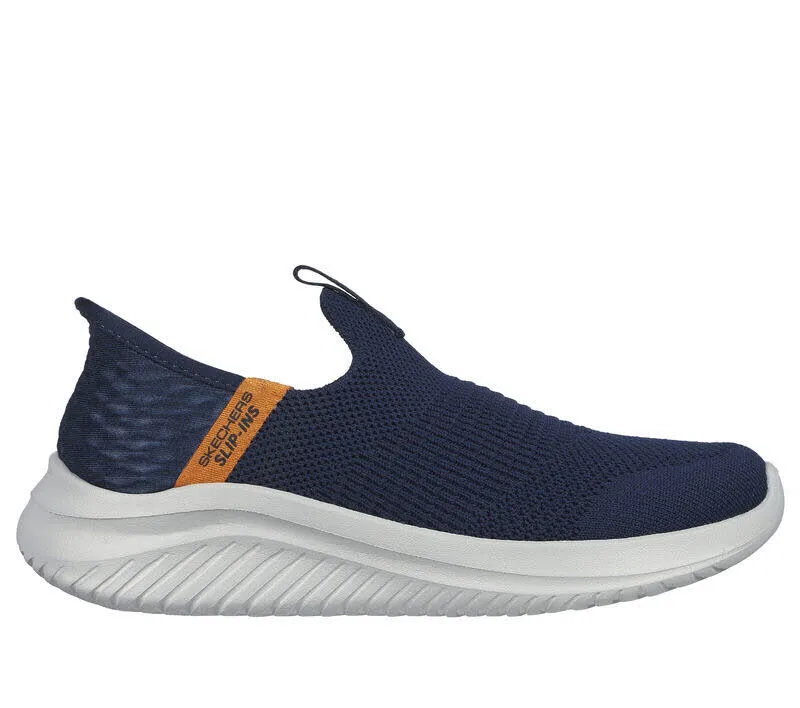 Skechers ULTRA FLEX 3.0 – SMOOTH STEP Slipper Sneaker Kinder Jungen dunkelblau