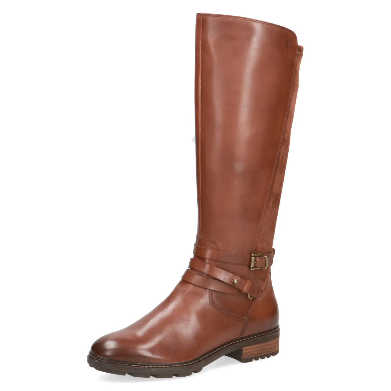 Caprice Damen Stiefel Ungefüttert flach modisch Freizeit braun NEU