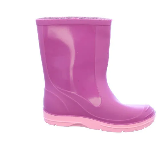 BECK Gummistiefel ungefüttert Mädchen Regenstiefel waterproof Outdoor Pink NEU