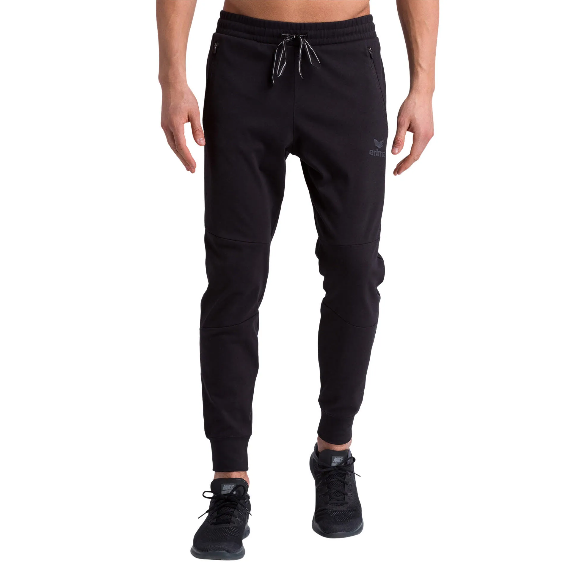 erima Essential Sweatpants Herren Jogginghose Sporthose Trainingshose schwarz NEU