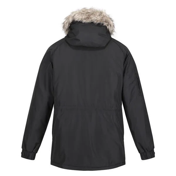 Regatta Salinger III Parka Jacke Freizeitjacke modisch Herren schwarz