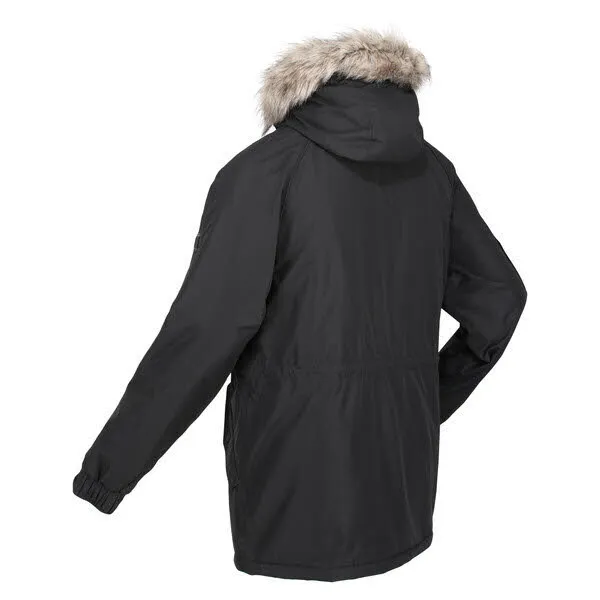 Regatta Salinger III Parka Jacke Freizeitjacke modisch Herren schwarz