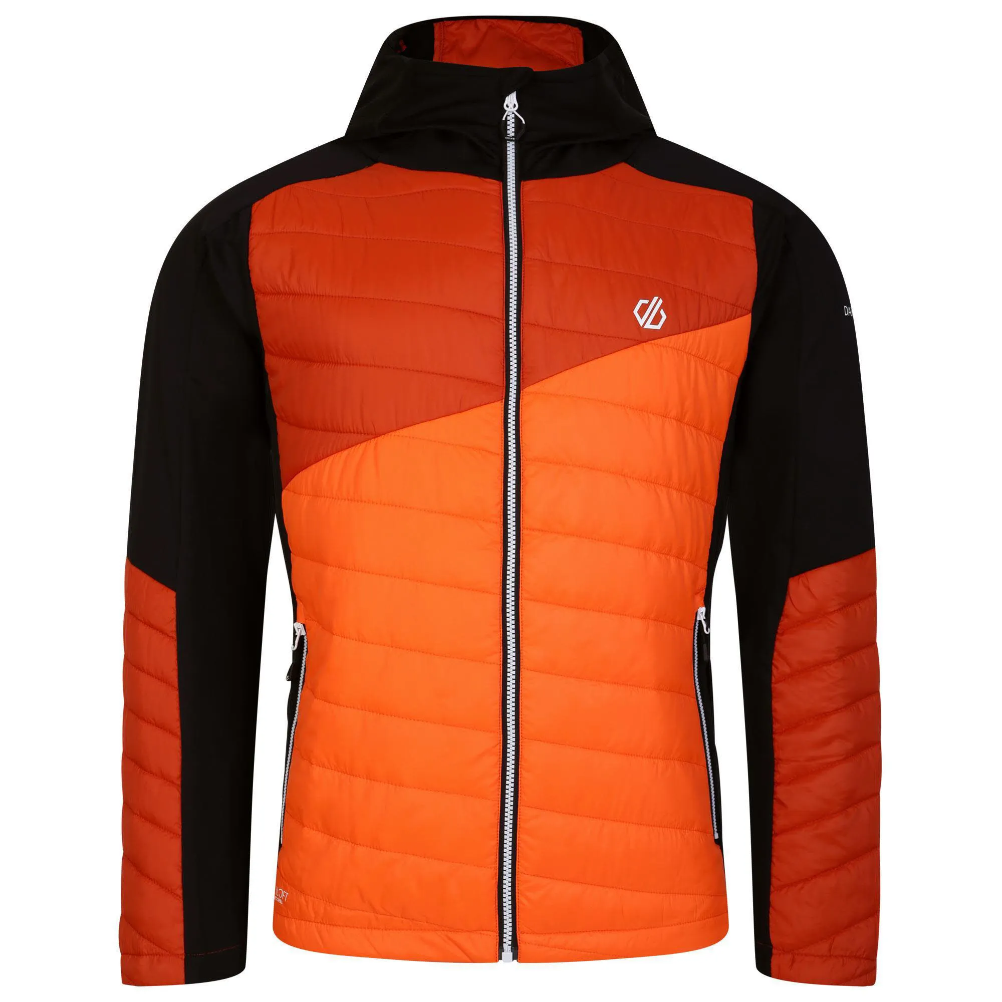 DARE2B Touring Hybrid Herren Jacke Daunenjacke Winterjacke orange