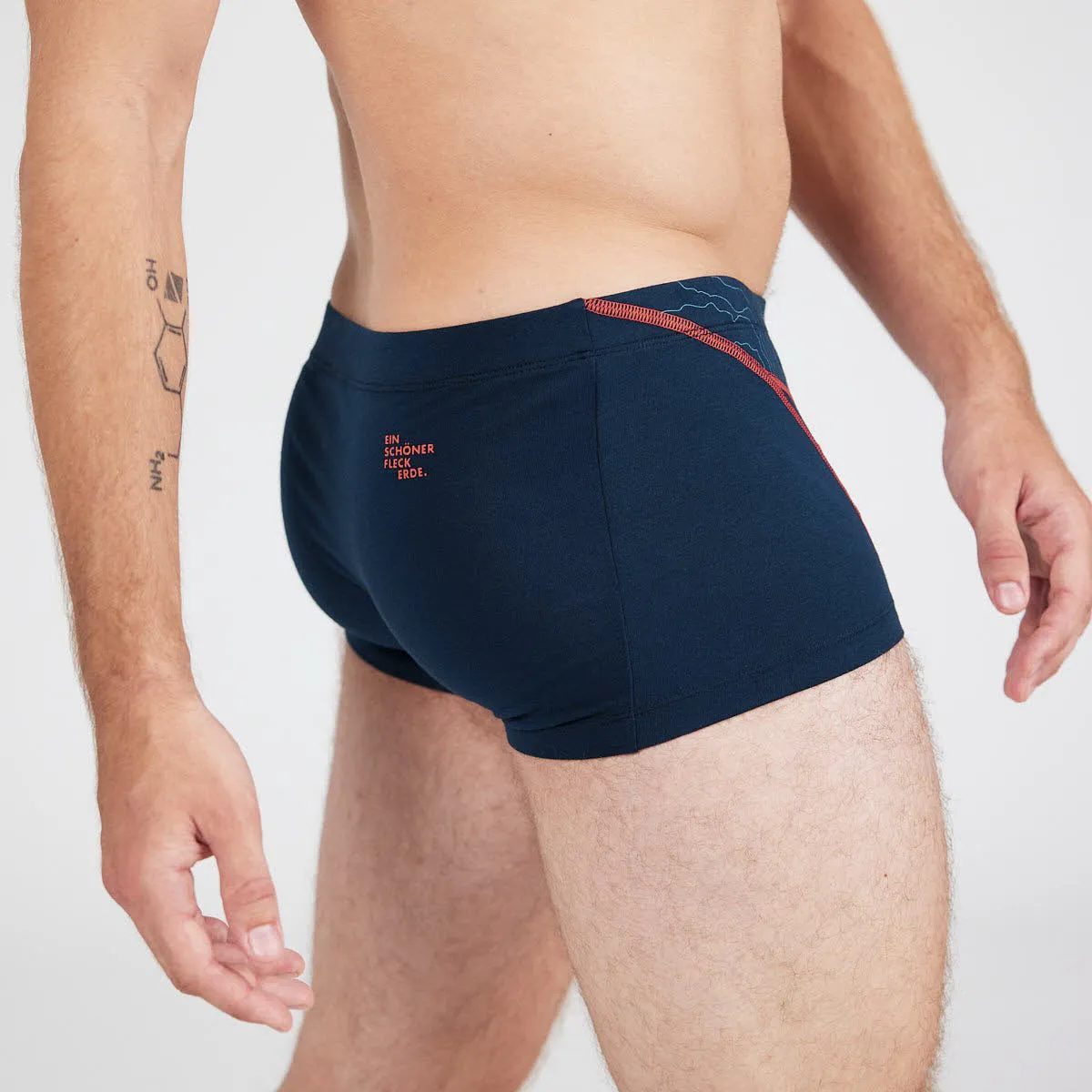 EIN SCHÖNER FLECK ERDE Boxershort HOCHKÖNIG Herren tiefblau NEU