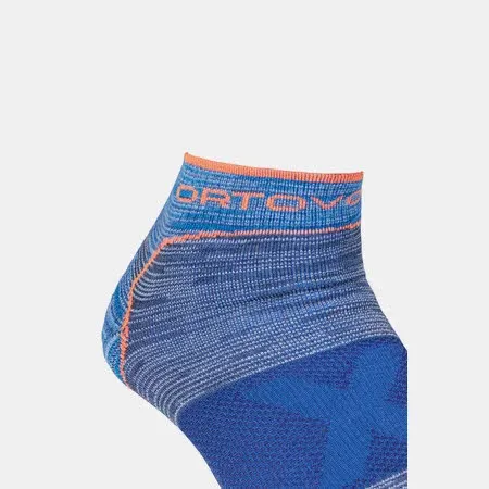 Ortovox ALPINIST LOW SOCKS Herren Merino Trekkingsocken Wandersocken blau NEU